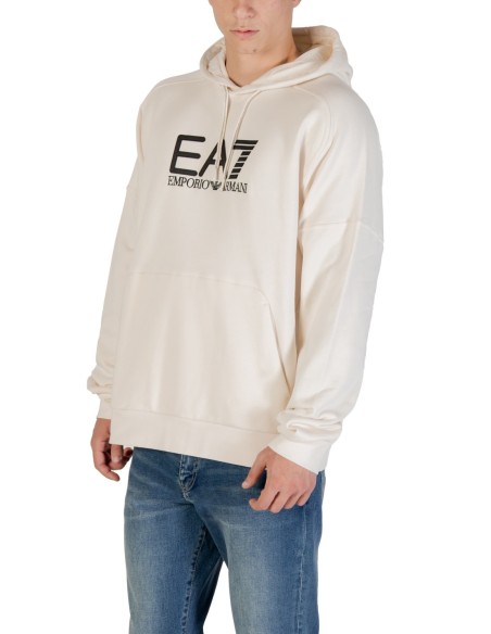 Sweat blanc Ea7 homme