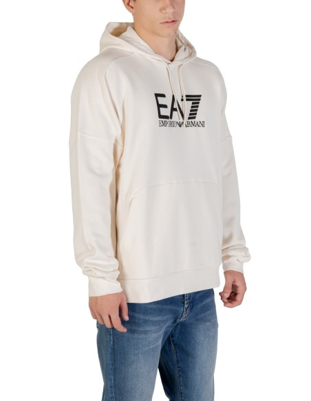 Sweat blanc Ea7 homme