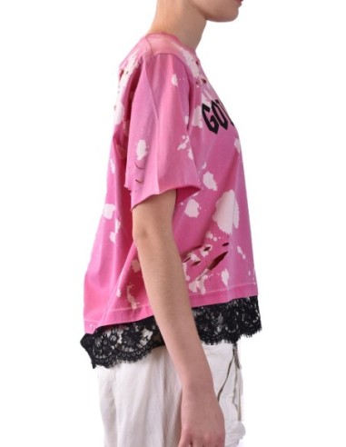 T-shirt rose Dsquared2 femme
