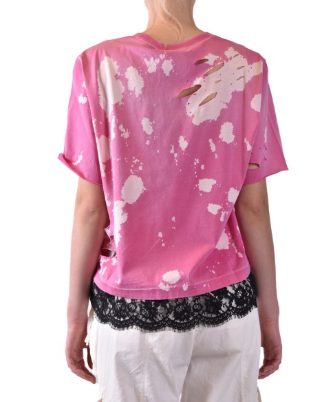 T-shirt rose Dsquared2 femme