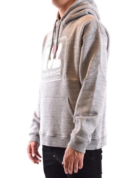 Sweat gris Dsquared2 homme