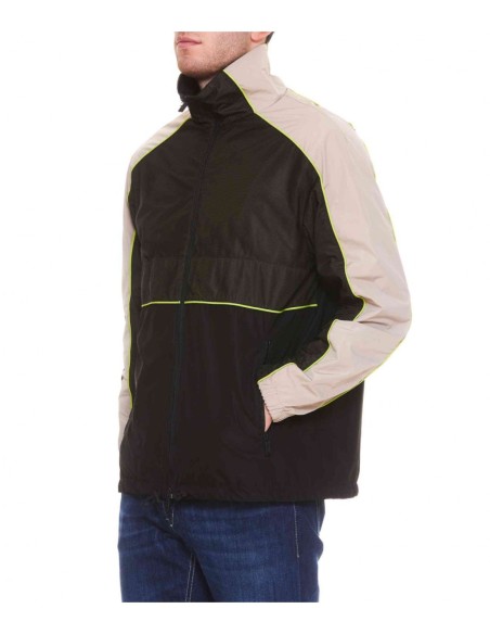 Veste noire imprimée Dsquared2 homme
