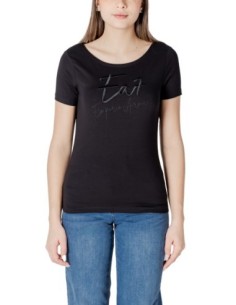 T-shirt noir Ea7 femme