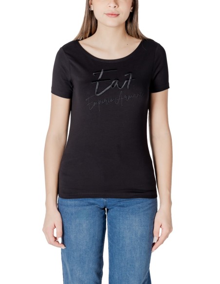 T-shirt noir Ea7 femme