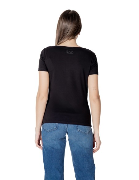 T-shirt noir Ea7 femme