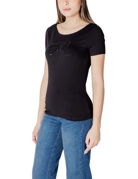 T-shirt noir Ea7 femme