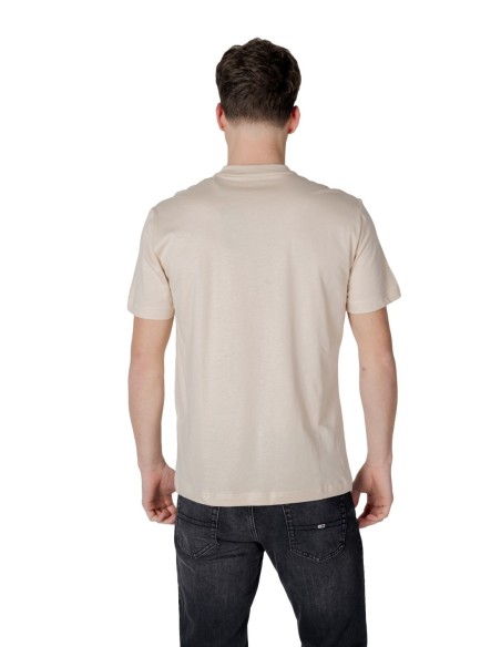 T-shirt beige Ea7 homme