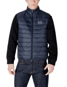 Gilet bleu Ea7 homme