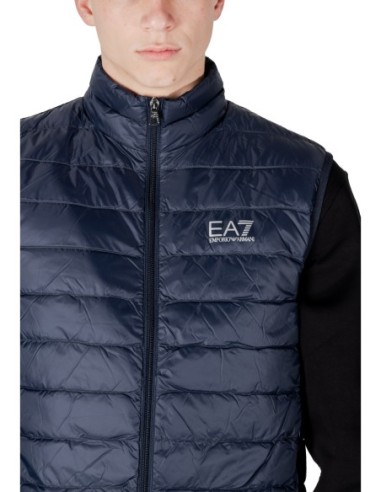 Gilet bleu Ea7 homme