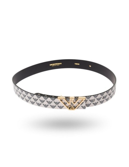 Ceinture blanche Emporio Armani femme