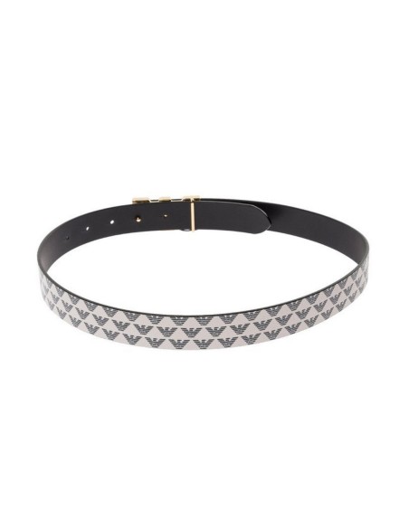 Ceinture blanche Emporio Armani femme