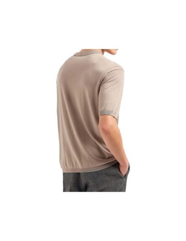 T-shirt beige Emporio Armani homme