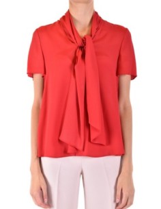 Blouse rouge Emporio Armani femme
