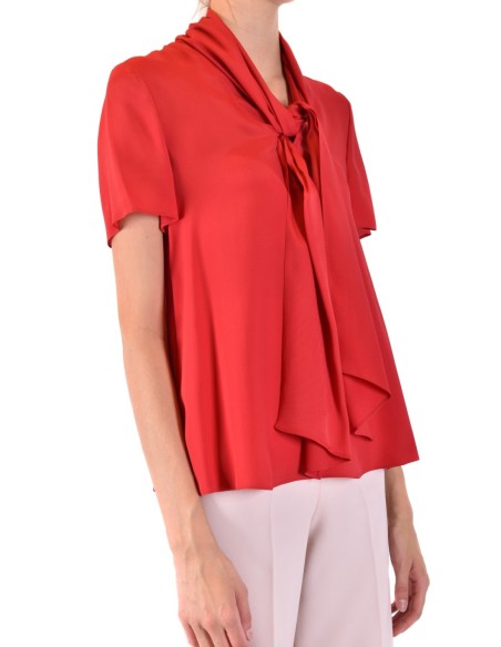 Blouse rouge Emporio Armani femme