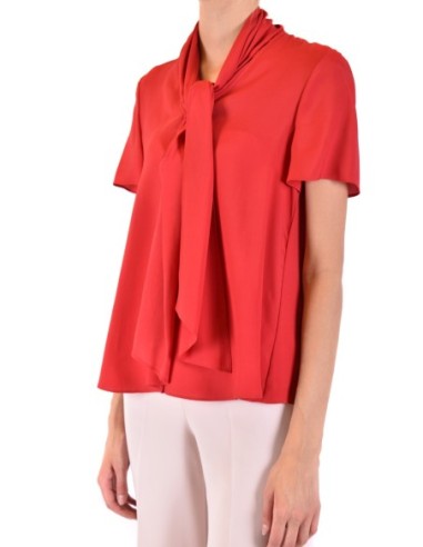 Blouse rouge Emporio Armani femme