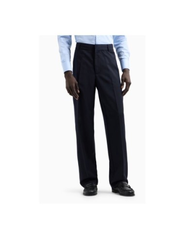 Pantalon bleu Emporio Armani homme