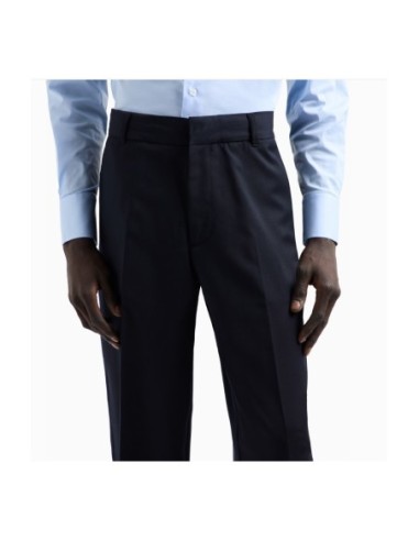 Pantalon bleu Emporio Armani homme