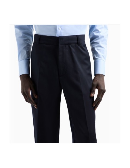 Pantalon bleu Emporio Armani homme
