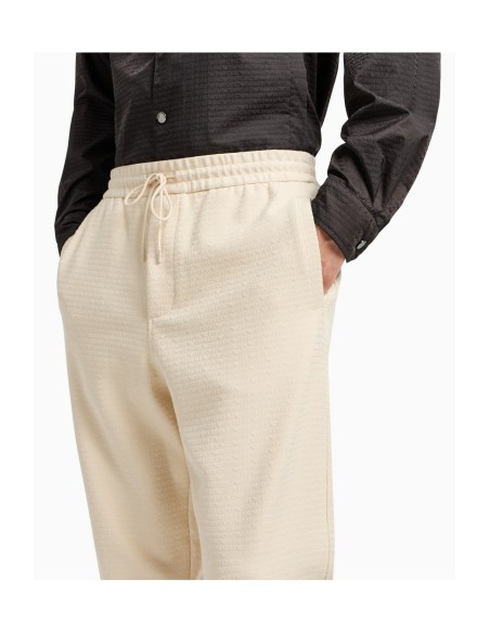 Pantalon blanc Emporio Armani homme
