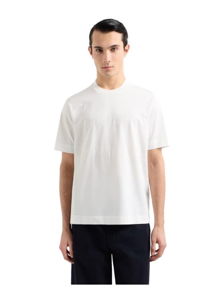 T-shirt blanc Emporio Armani homme