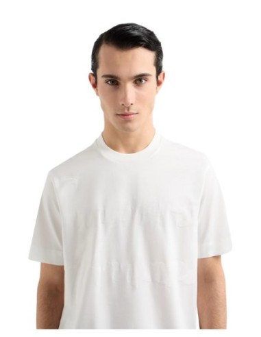 T-shirt blanc Emporio Armani homme
