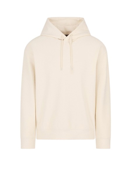 Sweat blanc Emporio Armani homme