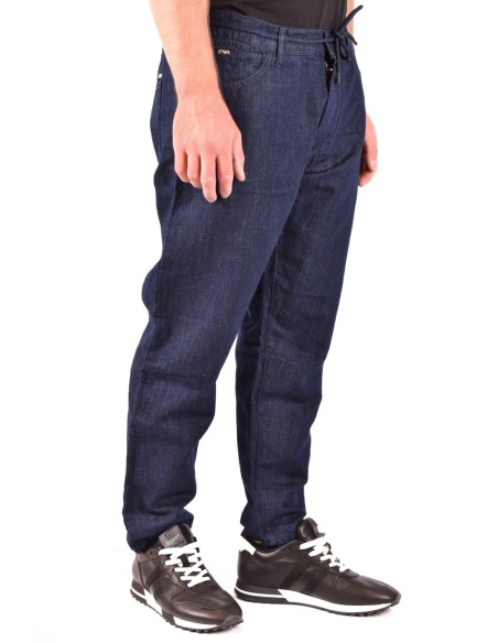 Jeans bleu Emporio Armani homme