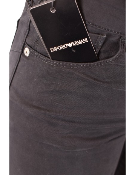 Jeans noir Emporio Armani femme