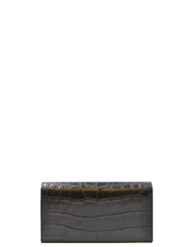 Portefeuille noir Emporio Armani femme