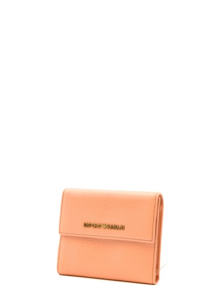 Portefeuille corail Emporio Armani femme
