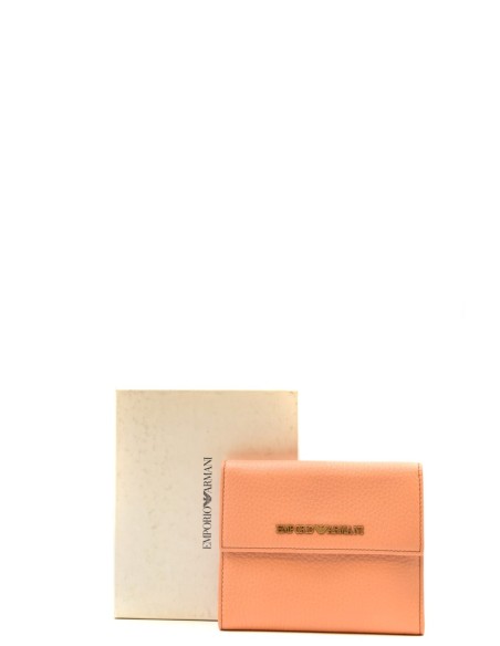 Portefeuille corail Emporio Armani femme