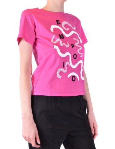 T-shirt rose Emporio Armani femme