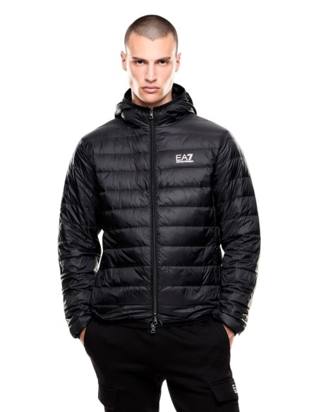 Veste noire Ea7 homme