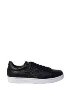 Sneakers noires basses au style urbain | EA7