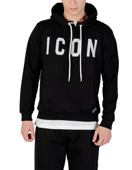 Sweat noir Icon homme