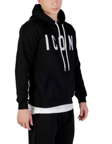 Sweat noir Icon homme