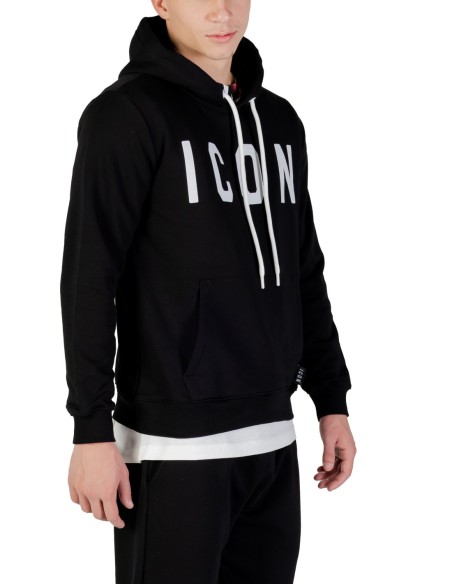 Sweat noir Icon homme