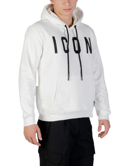 Sweat blanc Icon homme