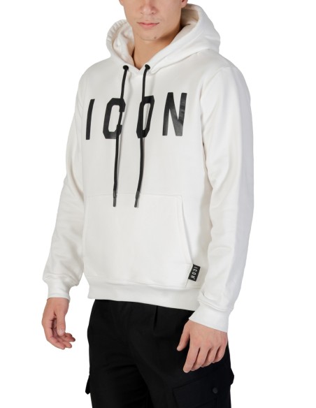 Sweat blanc Icon homme