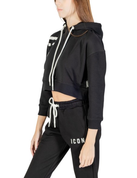 Sweat noir Icon femme