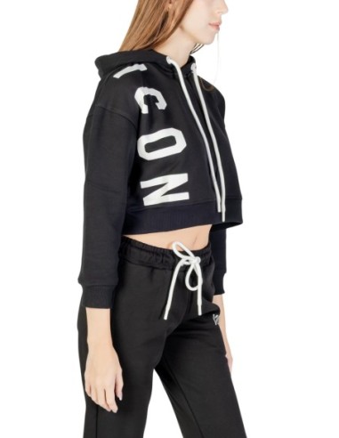Sweat noir Icon femme