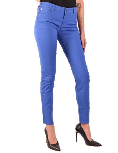 Pantalon bleu Emporio Armani femme