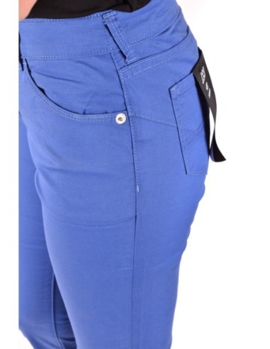 Pantalon bleu Emporio Armani femme