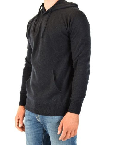 Sweat bleu Emporio Armani homme