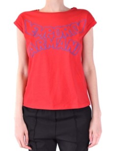 T-shirt rouge Emporio Armani femme