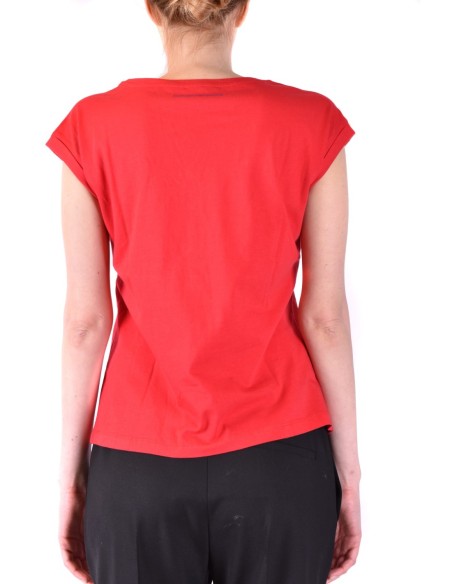 T-shirt rouge Emporio Armani femme