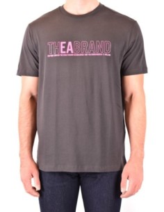 T-shirt gris Emporio Armani homme