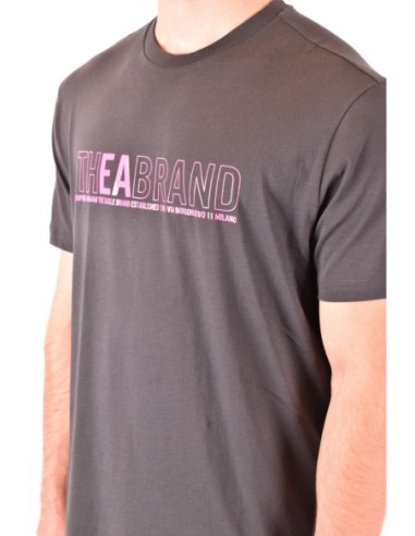 T-shirt gris Emporio Armani homme