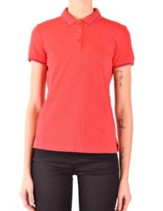 Polo rouge Emporio Armani femme