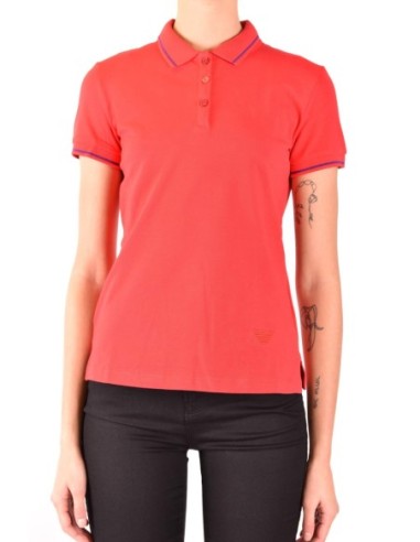 Polo rouge Emporio Armani femme